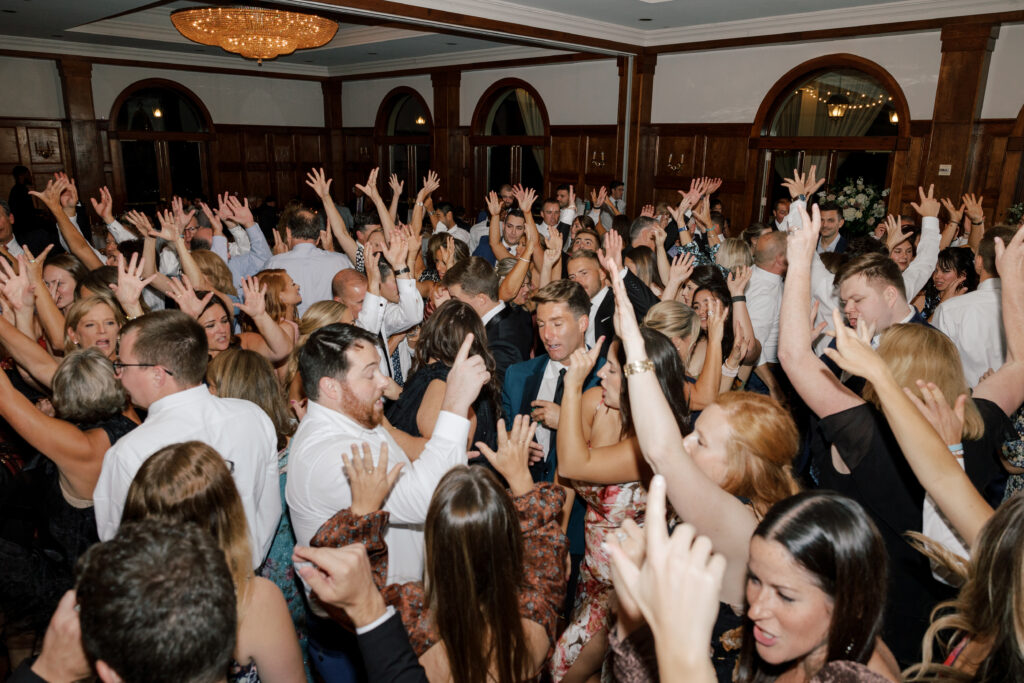 Packed Dance Floor from Philadelphia Wedding Band BVTLive!
