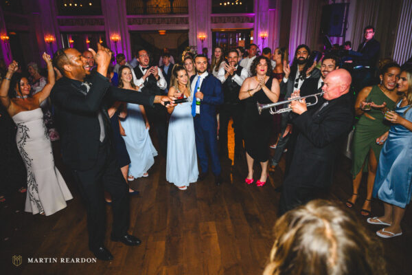 City Rhythm Band Performs at the Ballroom at the Ben for Philadelphia Wedding