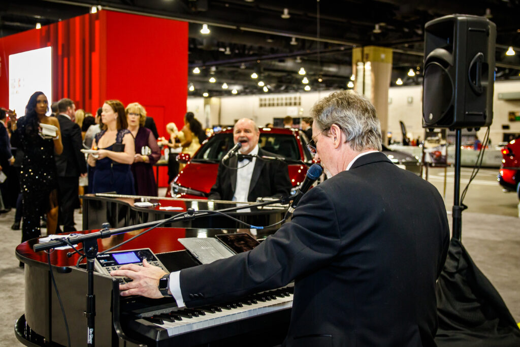 Dueling Piano Dudes at the Black Tie Tailgate