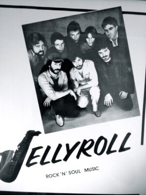 Jellyroll, Philadelphia's Original Horn Band, in 1980.